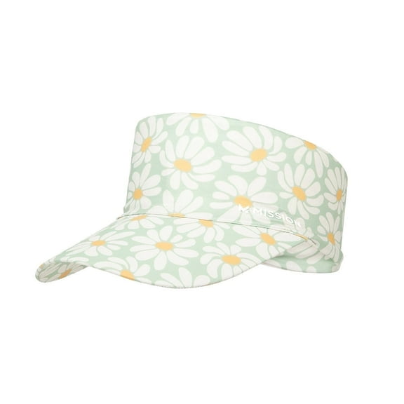 MISSION Cooling Visor - Laurel Green Daisy