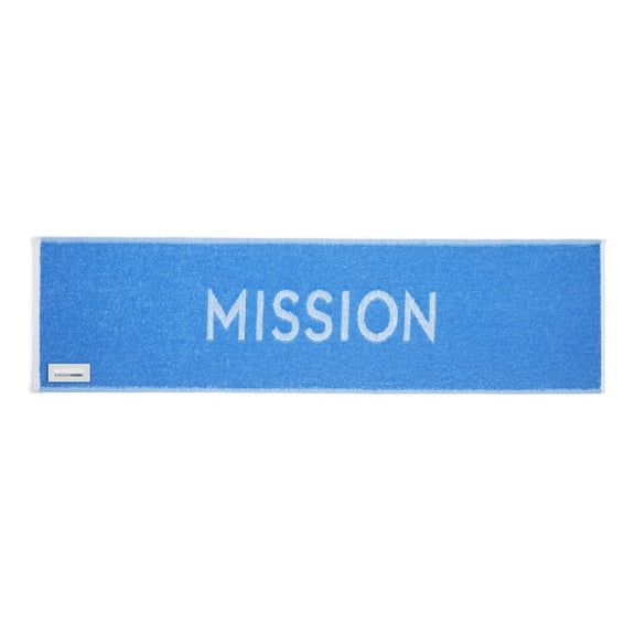 Mission EnduraCool Instant Cooling Towel, 8-Hour Cool, Chemical-Free, Blue