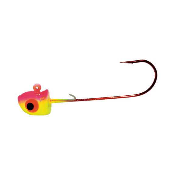 MISSION TACKLE SWIMBAIT JIG HEAD 1/4OZ BUBBLE GUM