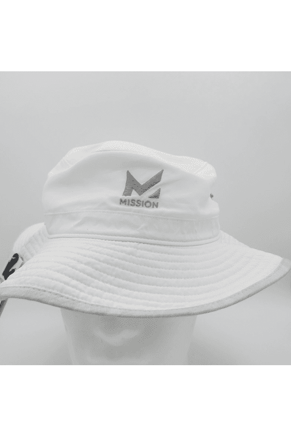 WIDE BRIM COOLING HAT- ETCHED CAMO WHITE