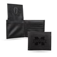 thumbnail image 1 of MISSISSIPPI STATE LASER ENGRAVED BLACK BILLFOLD WALLET, 1 of 6