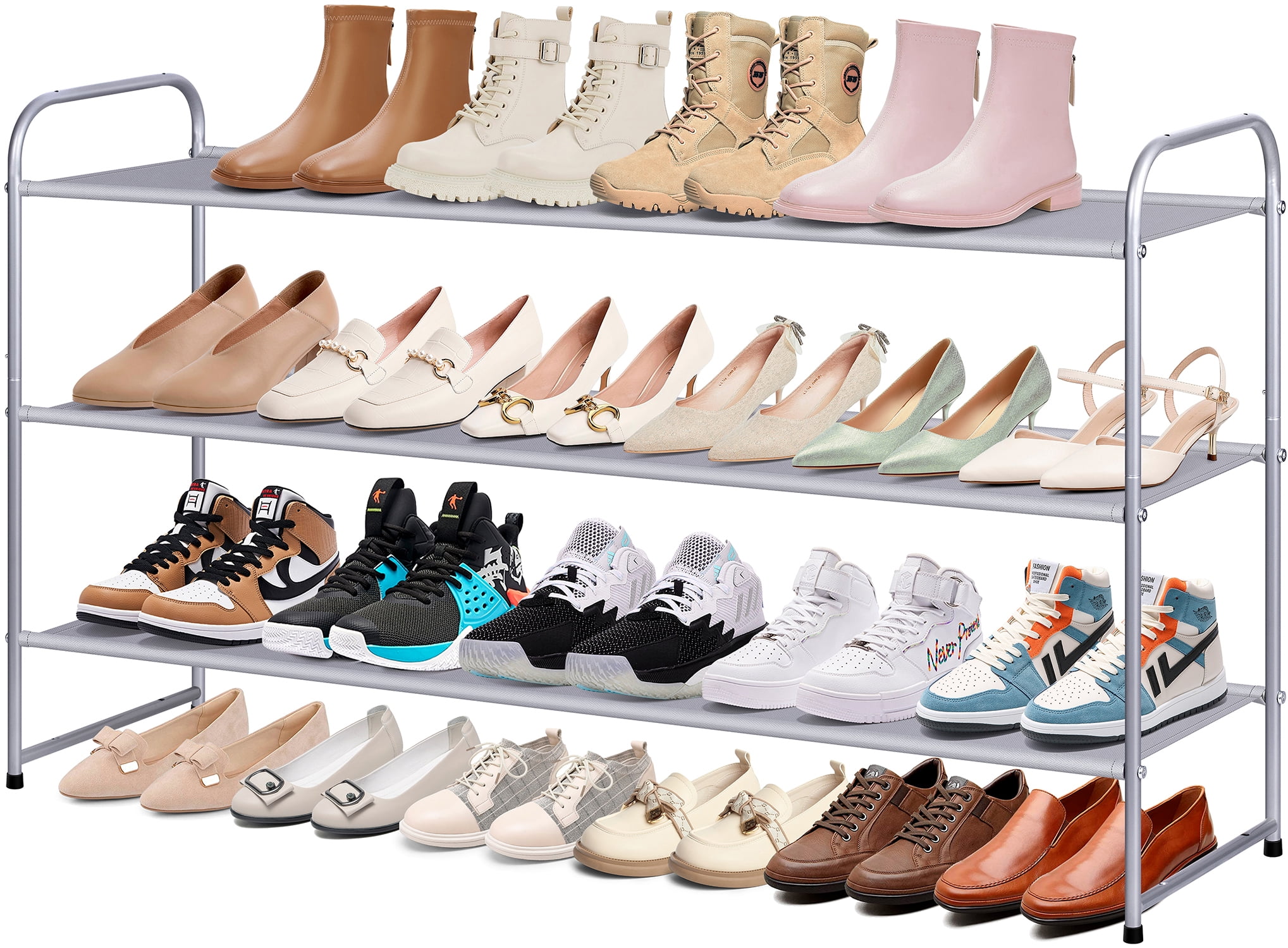 Shoe Rack-3 Levels / With Length Options, Shoe Storage, Shoe