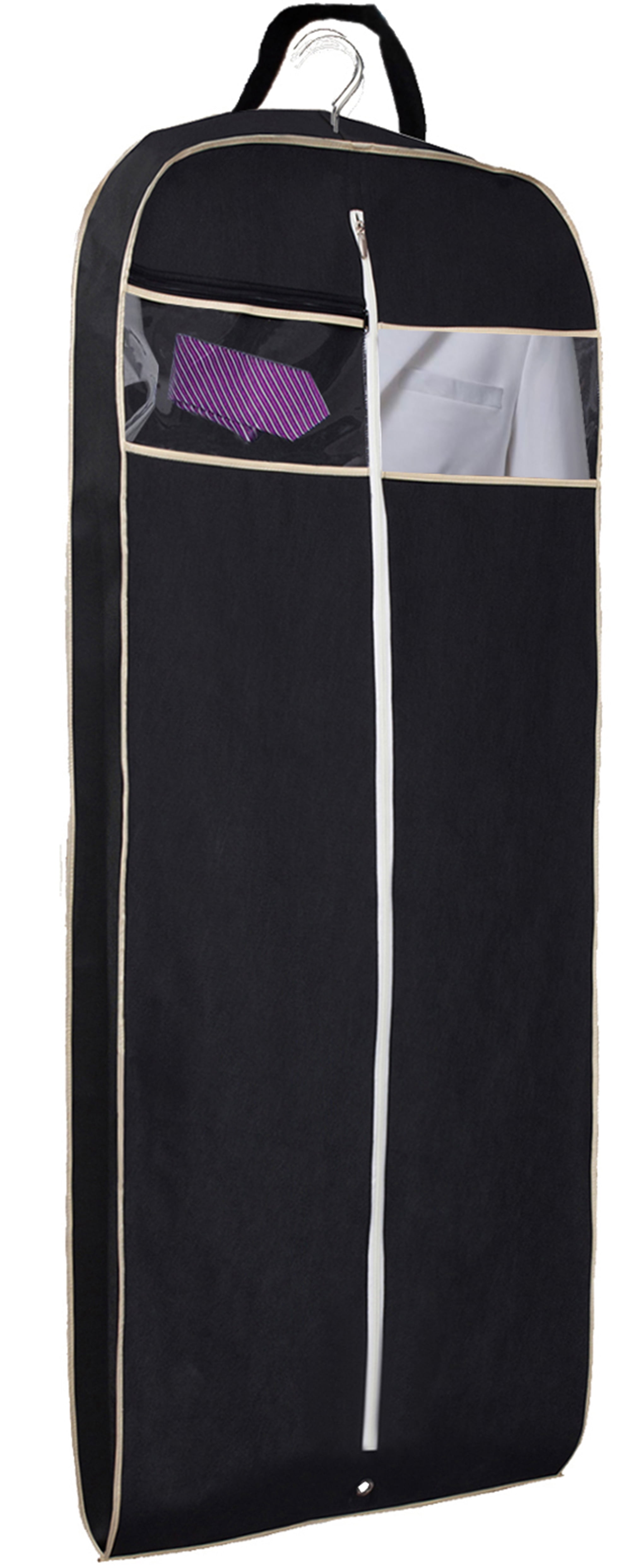 "MISSLO 50"" Long Travel Gown & Suit Garment Bag, Gusseted Closet