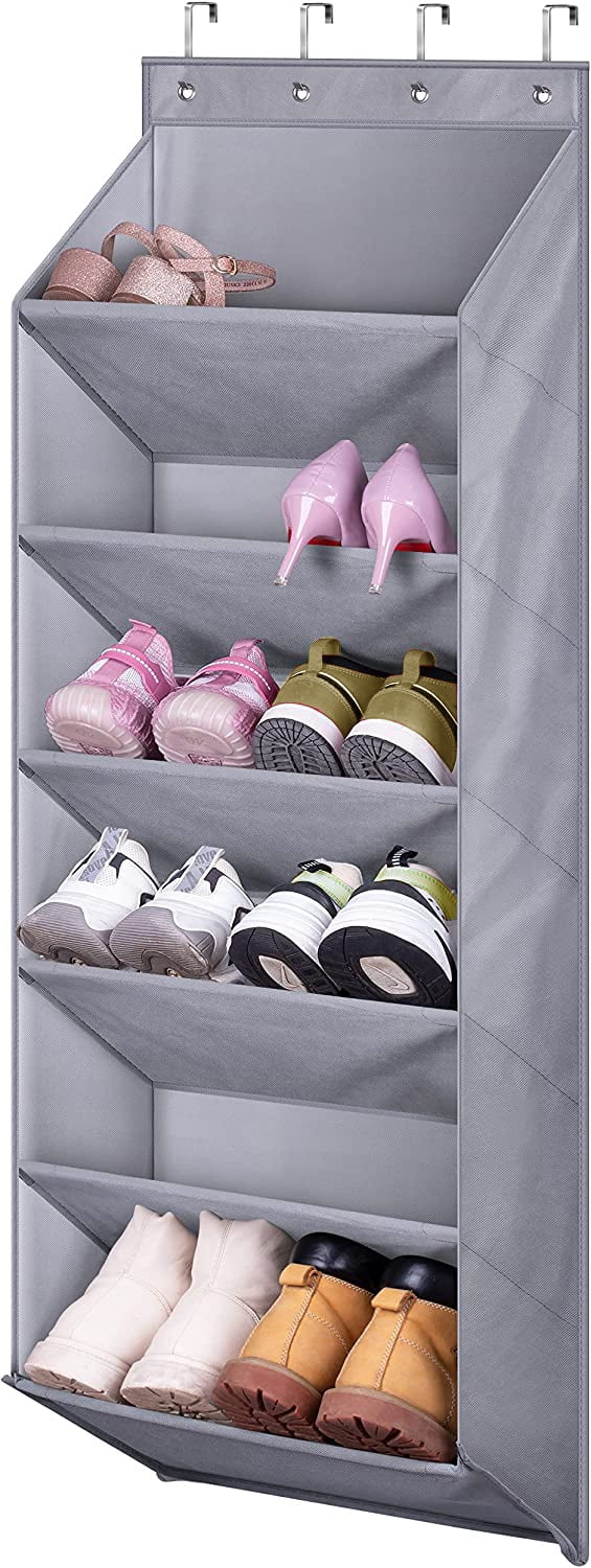 SLEEPING LAMB Shoe Rack for Door with Large Deep Pocket, Hanging Door Shoe  Organizer for Closet Hanger, Dorm and Narrow Door Storage Shoe Holder