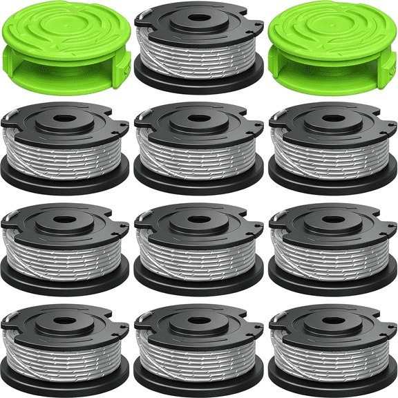 MISSMILE 0.065" 16Ft Single Line Auto-Feed String Trimmer Spools for Weed Eater, Weed Wacker String Replacement Parts