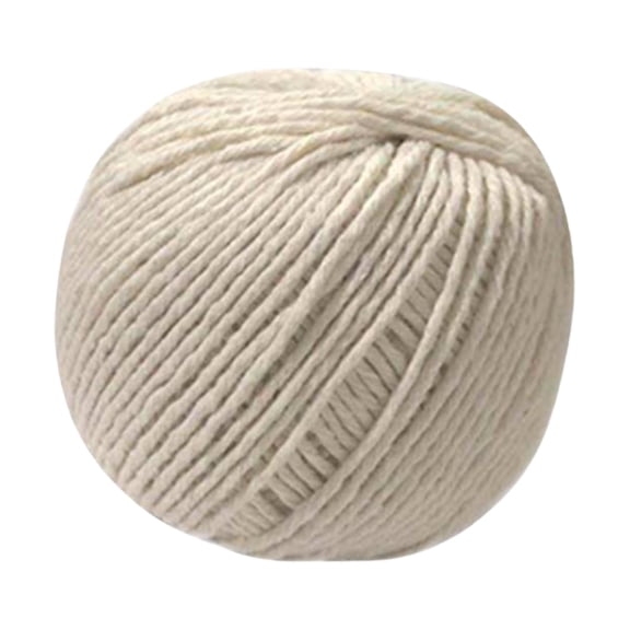MISSMILE 1 Roll Cotton Twine String,230 Ft Cotton Bakers Twine,Cooking String,1.5Mm Meat Barbecue Tie String,Cotton Cooking and Crafting Twine String,For Kitchen Cooking, Baking(230 Ft)