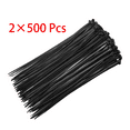 thumbnail image 1 of MISSMILE 1000 Pcs Zip Ties,1.9×200mm Enhanced Grip with Thickened Teeth Cable Ties,Self-Locking Design Prevents Slippage Zip Ties Heavy Duty, 1 of 5