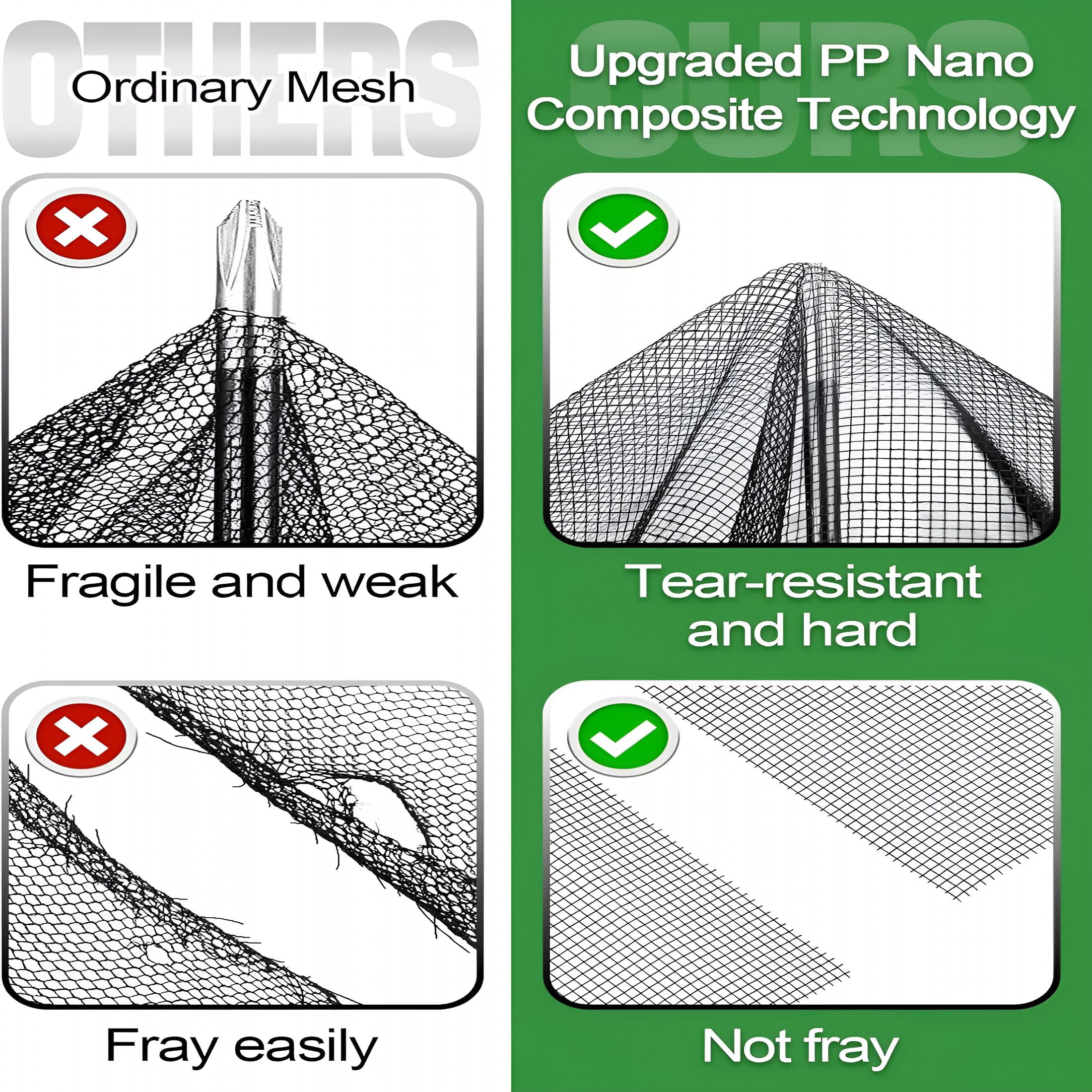 MISSMILE 10X20Ft Pp Nanocomposite Garden Netting-Keep Bugs Out,Mosquito Net for Patio,Bird Barrier Mesh Screen for Balconies Outdoor Plants Vegetables Raised Beds,33% Shade Rating