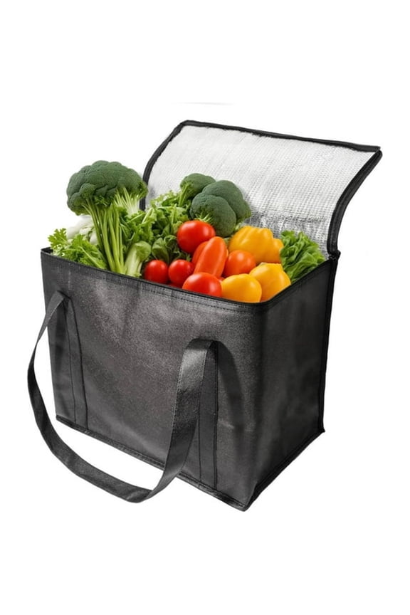 16.1X13X10.2Inch Insulated Cooler Bag,Reusable Grocery Shopping Bags,Cooler Bag and Insulated Grocery Bags for Food Delivery,Cooler