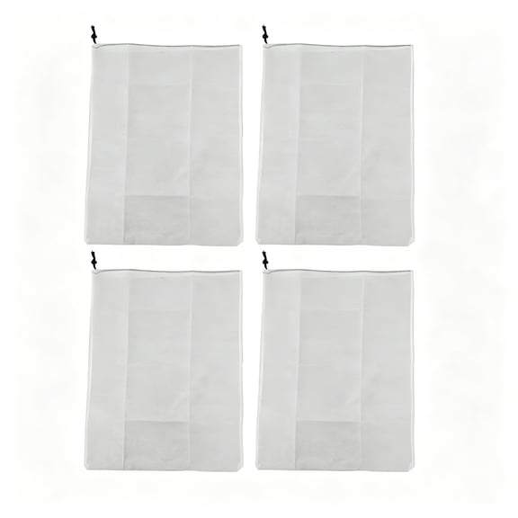 MISSMILE 2026 New 4-Pack Reusable Plant Covers with Drawstring Frost Protection Bags for Outdoor Plants Plant Frost Protection Covers 60X80Cm