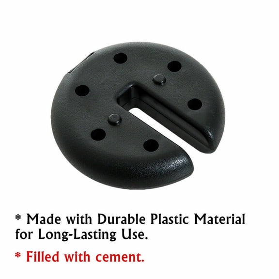 MISSMILE 2026 New 4 Pcs Outdoor Canopy Tent Leg Weights Heavy Duty Anchor Stand Umbrella Gazebo Base for Gazebo, Canopy, Tent, Umbrella, Patio