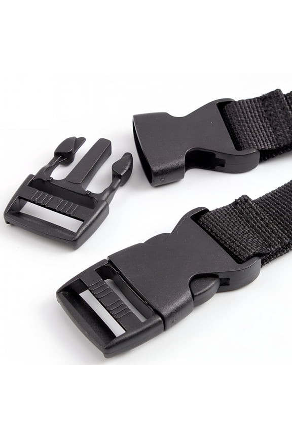 2026 New Buckle Strap High Density Nylon Reinforced Camping Luggage Rope Outdoor Straps for Hiking, Travel, Backpacking, Camping