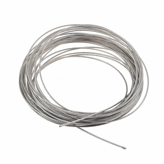MISSMILE 2026 New Clothesline Outdoor Steel Cable Steel Wire Clothesline Cable Railing 304 Stainless Steel, for Outdoor Drying, Laundry, Clothes Hanging, and Garden Use.