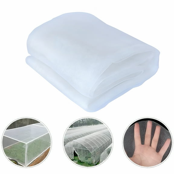 MISSMILE 2026 New Garden Mesh Insect Netting,6.5Ft X 20Ft Garden Bug Enviromesh Netting for Protect Plants Vegetables Trees Fruits Crops Gazebo Screen Barrier Net Patio Row Covers
