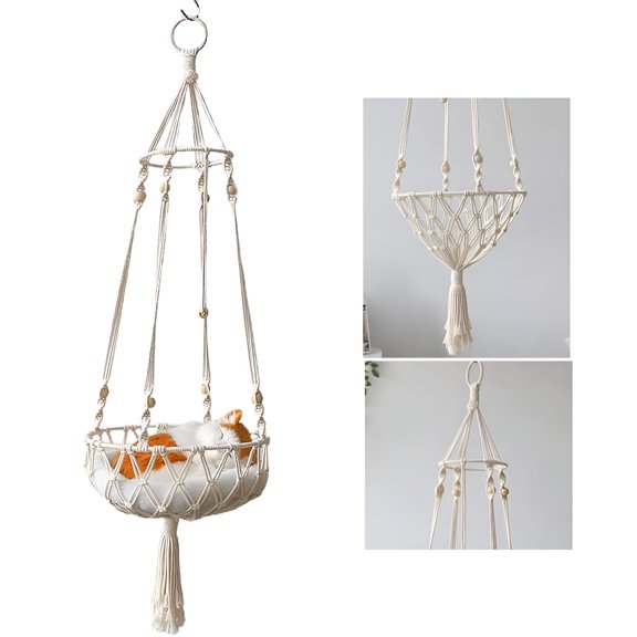 MISSMILE 2026 New Hanging Cat Hammock - Cat Bed Indoor Cat Swing for Window, Door, Balcony, Wall, Indoor, Apartment