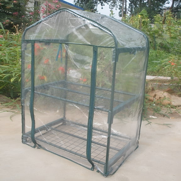 MISSMILE 2026 New Mini Portable Garden Green House Warm Greenhouse Flower Plants Gardening Outdoor, Mini Flower Plants Garden, Warm Garden House, No Frame