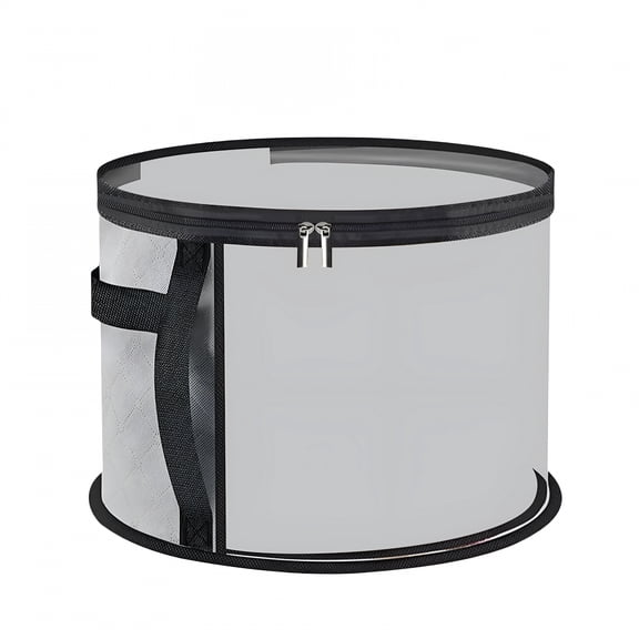MISSMILE 2026 New Oversized Clear Hat Box Storage Bag for Women Holds Up to 7 Caps Cowboy Hat Organizer for Closet Wide Brims Hat Case with Carrying Handles for Home, Travel, Closet, Boutique