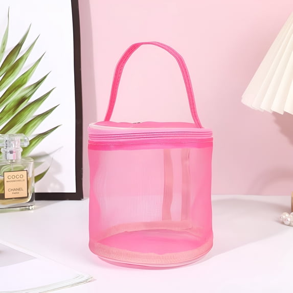MISSMILE 2026 New Yarn Organizer Large Mesh Bag with Zip Closure and ...