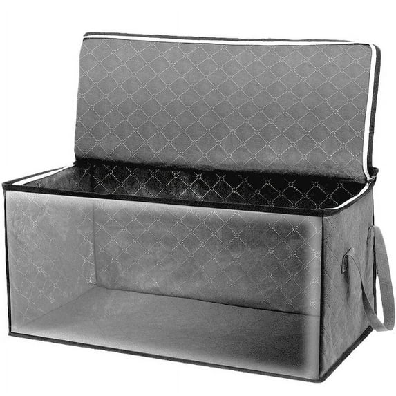 MISSMILE 2Pcs Storage Bags,Wear Resistant And Moisture-ProofComforter Storage Bag,Soft Handle Comforter Storage Bag