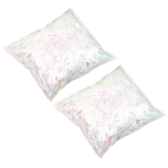 MISSMILE 3.53oz Basket Filler,Luxurious Shimmer Effect Shredded Paper for Gift Baskets,Stuffing for Crafts Box Filler for Gift Wrapping,Basket Filling,Wedding Decorations,white
