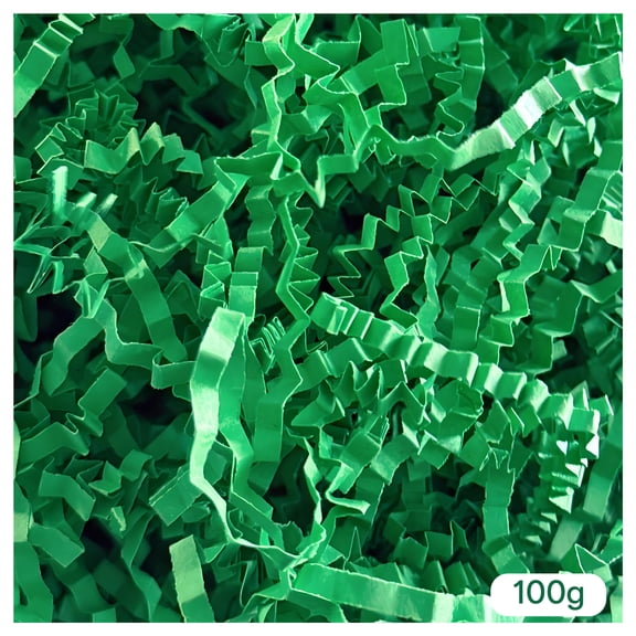 MISSMILE 3.53oz Basket Filler,Recyclable Processing Shredded Paper for Gift Baskets,Crinkle Paper Filler Box Filler for Gift Wrapping,Basket Filling,Wedding Decorations,green