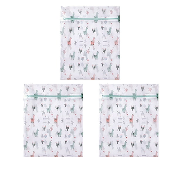 MISSMILE 3Pcs Laundry Bag,ABS Plastic Zipper Lock Mesh Laundry Basket,Fine Mesh Laundry Bags,Ultra-Breathable Laundry Bags Mesh Wash Bags
