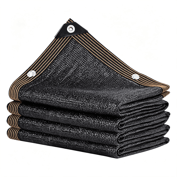 MISSMILE 40% Black Shade Cloth,6.6 X 10 Ft Mesh Tarp with Grommets,Garden Sunblock Shade Cloth Shading Antifreezing for Plants Cover,Greenhouse,Barns Kennel,Patio,Tomatoes