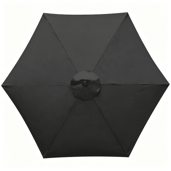 MISSMILE 9 Feet Patio Umbrella Replacement Canopy for 6 Ribs,Market Umbrella Top,Yard Table Umbrella Top Cover,Universal Strong and Thick Umbrella Canopy,Canopy Only