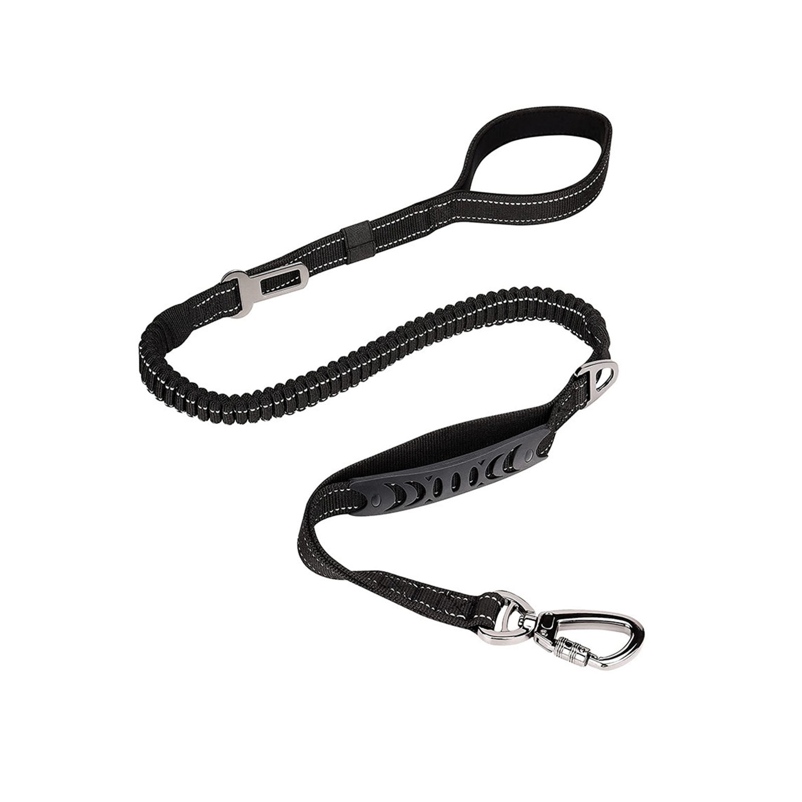 MISSMILE Black Dog Leashes for Large Dogs Heavy Duty,Reflective Elastic ...