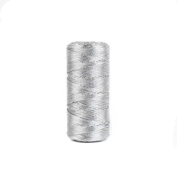 MISSMILE Bright White Twine String - #18 Strong Nylon String - 250 Ft Length - White String for Gardening,Nylon Twine for Plants Durable Garden Twine