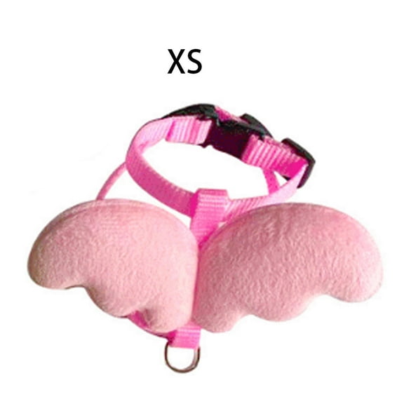 MISSMILE Cat Harness,Detachable Angel Wings Cat Harness and Leash,Adjustable Kitten Harness