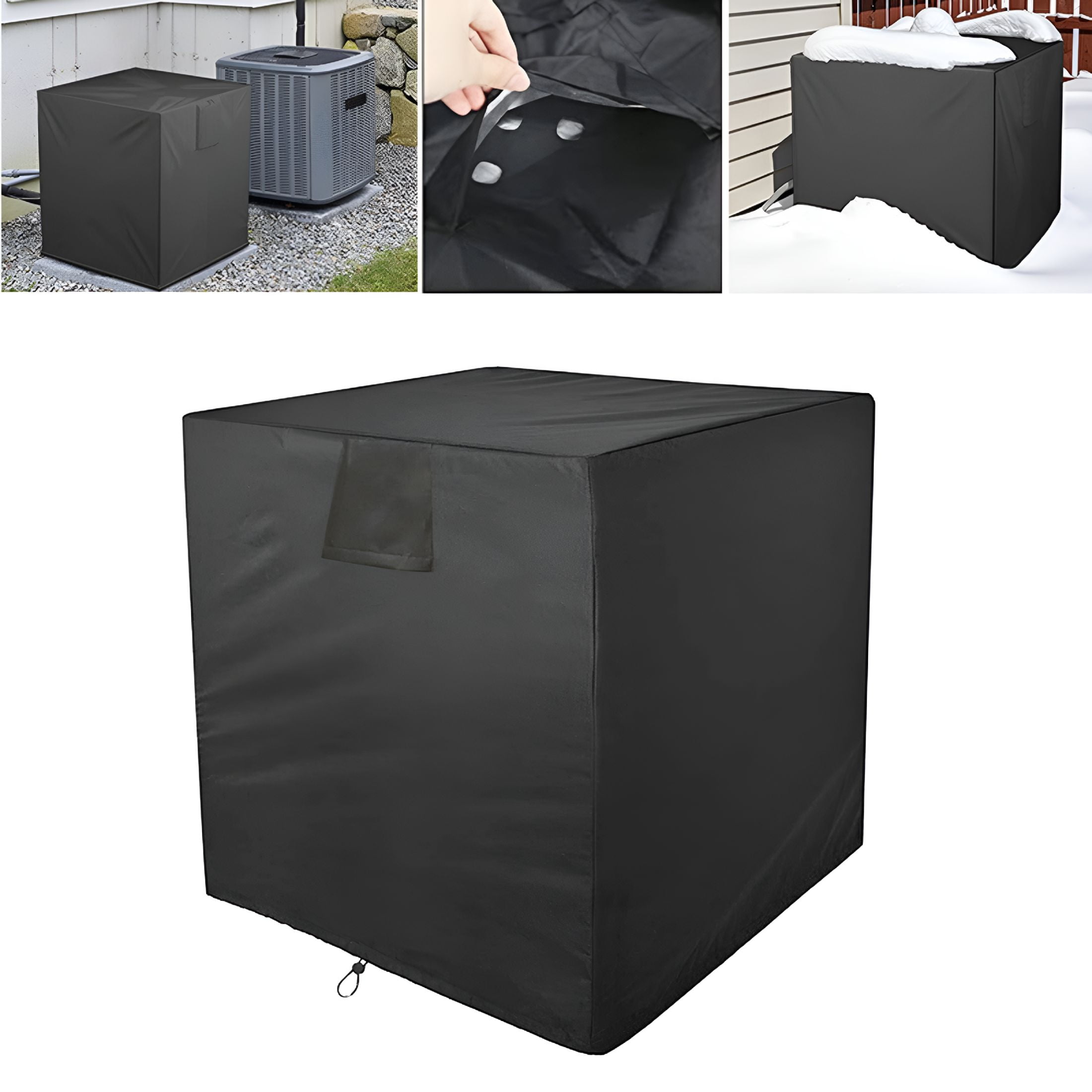 MISSMILE Central Air Conditioner Cover for Outside Units,Air ...