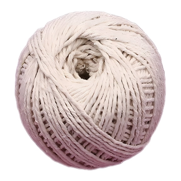 MISSMILE Cooking String,Turkey Twine,Cotton Twine for Meat Trussing,Butchers Twine for Cooking Meat,Beige