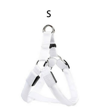 MISSMILE Dog Harness,Glow-in-the-Dark Puppy Harness,Adjustable Soft Fabric Harness Small Size Dog