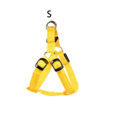 MISSMILE Dog Harness,Glow-in-the-Dark Puppy Harness,Comfortable Fit Small Dog Harness