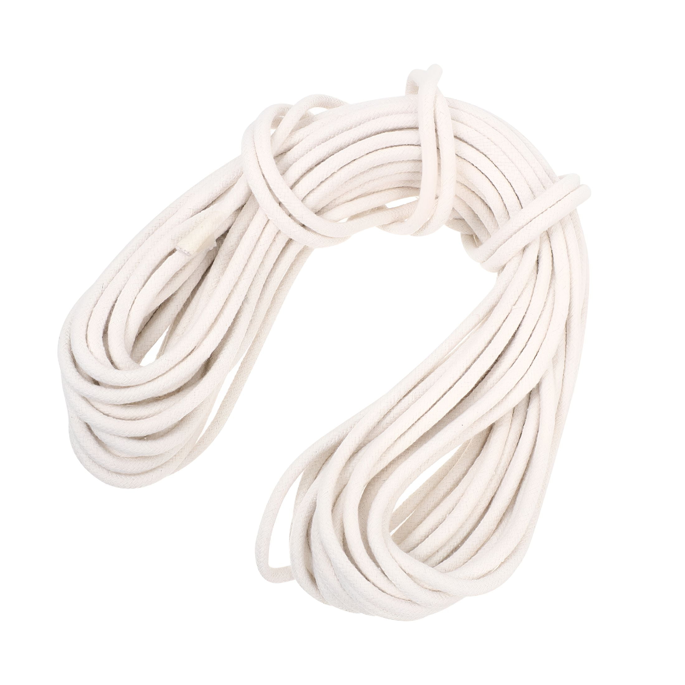 MISSMILE Flag Pole Rope Flagpole Halyard Rope White Braided Nylon Rope ...