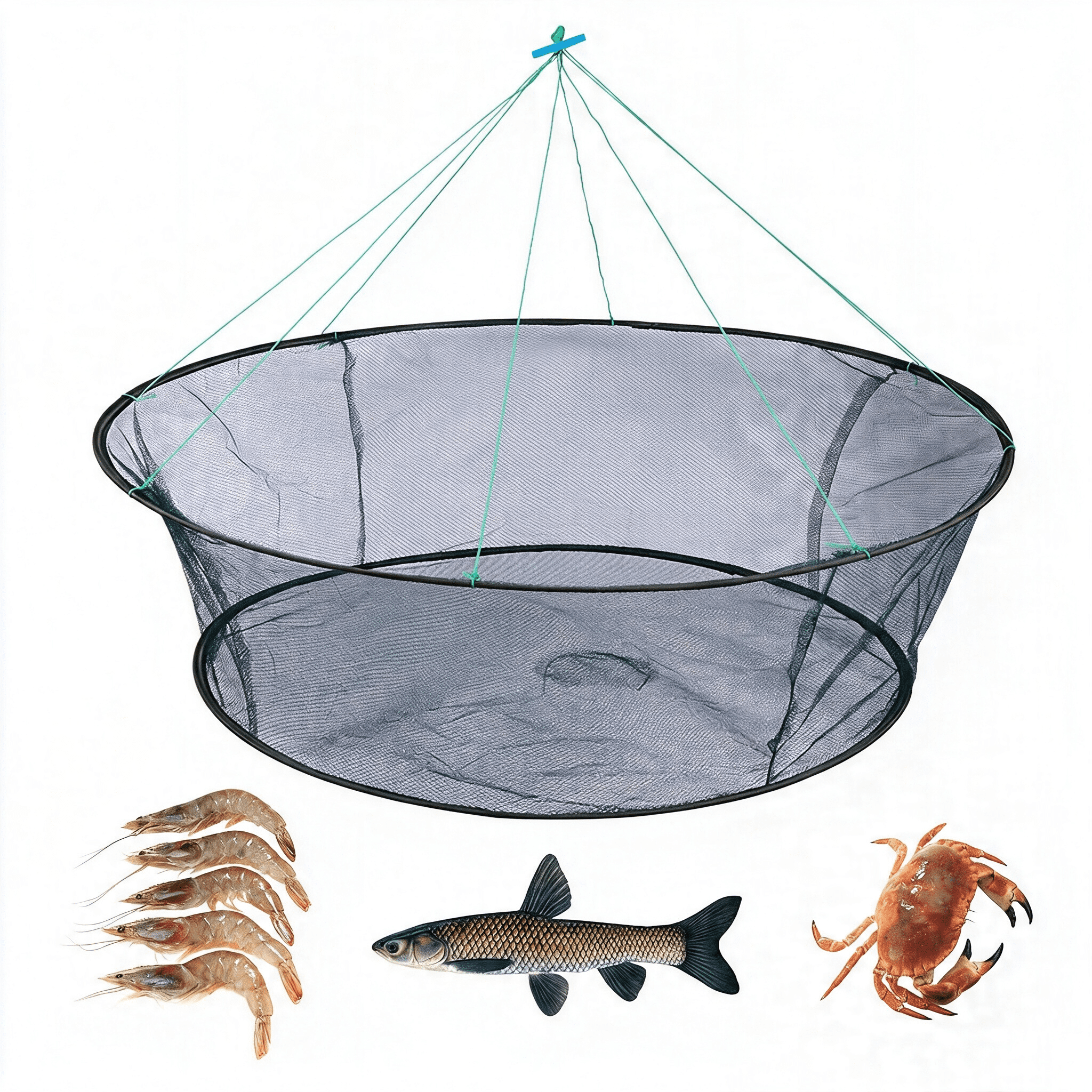 drop nets for fishing RJSQAQE Foldable Net, Landing Fishing Pier Nets,Drop Net Pier,Portable Fishing Net Landing Net Kit with Poly Rope,Portable Bridge Fishing Net for Minnows, Crawfish, Shrimp (100 * 80cm) : Sports and handle lengths. Drop Netting Prawns from the