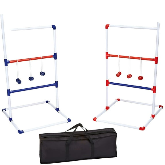 MISSMILE Ladder Ball Toss Game for Golf Ball Bolas Set with Storage Bag for Toss Match