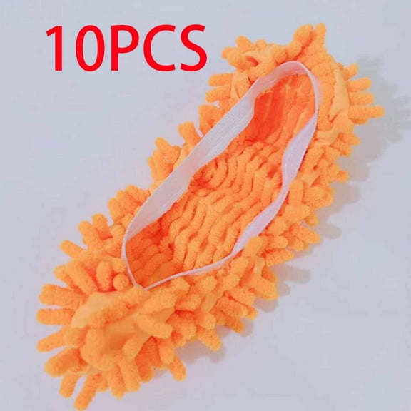 MISSMILE Mop Slippers,Easy-to-Use Microfiber Shoe Covers,Functional Mopping Socks