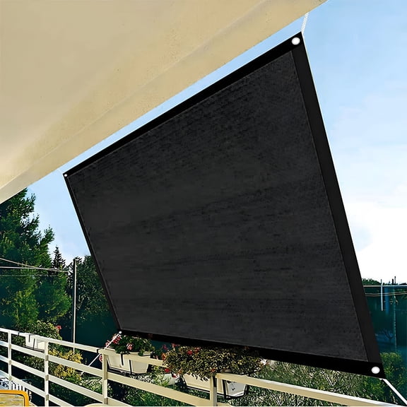 MISSMILE Rectangular Outdoor Sun Shade Sail for Patio Garden and Pool, 95% Uv Protection, Hdpe Breathable Fabric, Multiple Sizes Available Shade Sails Outdoor