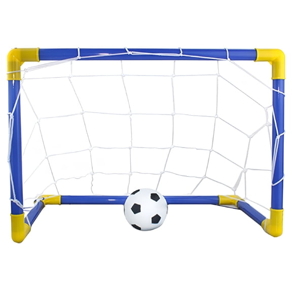MISSMILE Soccer Net Football Goal Kids Door Goals Folding Mini Sports Practice Playing Foldable Gate