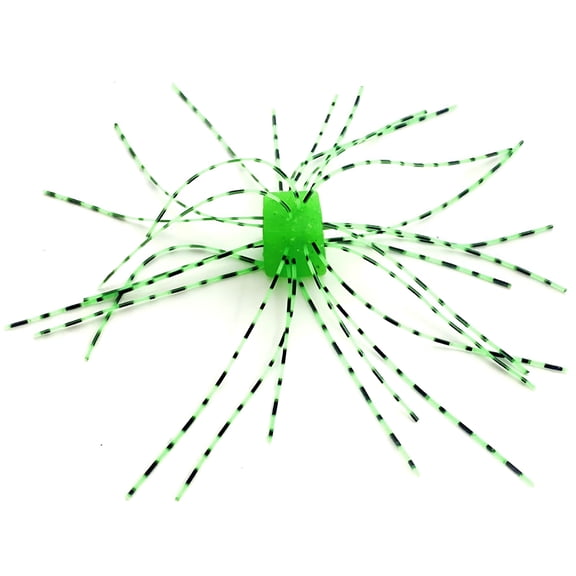 MISSMILE Soft Bait Dice Shape Whisker Design Bright Color Slow Sinking Flexible Increased Fish Rate Bite Resistant Trout Yellowfish Bass Fishing Lure Outdoor Fishing