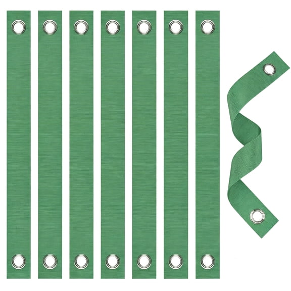 MISSMILE Tree Straps for Staking,8 Pcs Tree Support Straps for Newly Planted Saplings and Hurricane Protection,Tree Straightening Ties Green
