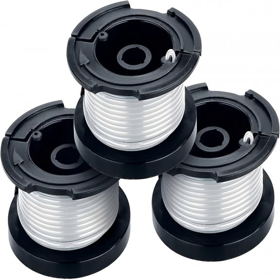MISSMILE Weed Eater String,Trimmer Line,3-Pack,30-Feet of Replacement Spool,0.065-Inch Diameter
