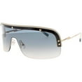 thumbnail image 1 of Missoni MIS 0185/S 0BGH/I4 Women's Matte Beige Gold Sunglasses, 1 of 2