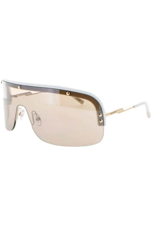 MIS 0185/S 0VK6/T4 Women's White Half Rim Frame Sunglasses