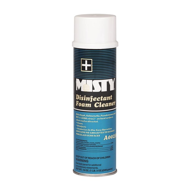 MISTY Disinfectant Spray 19 Ounce (Case of 12) 1001907 Foaming
