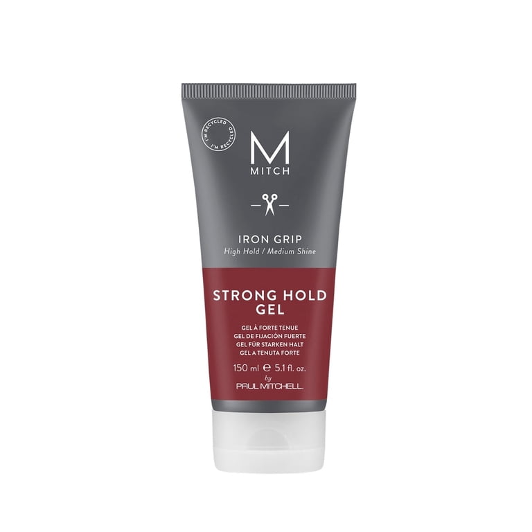 MITCH by Paul Mitchell Iron Grip Strong Hold Gel, High Hold