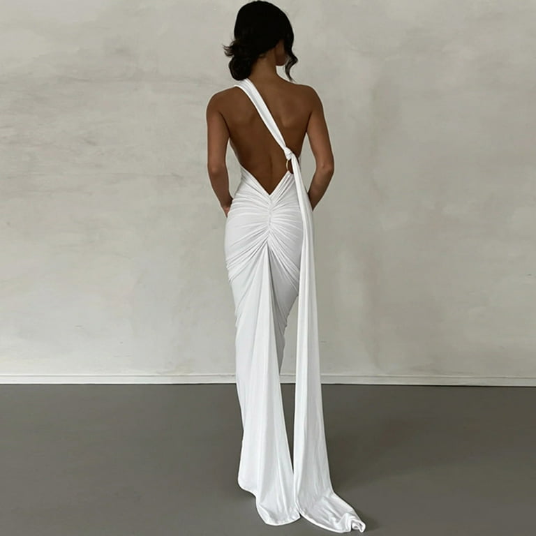 Women's Sexy Backless Evening Dress Women's Sexy Backless Evening Dress