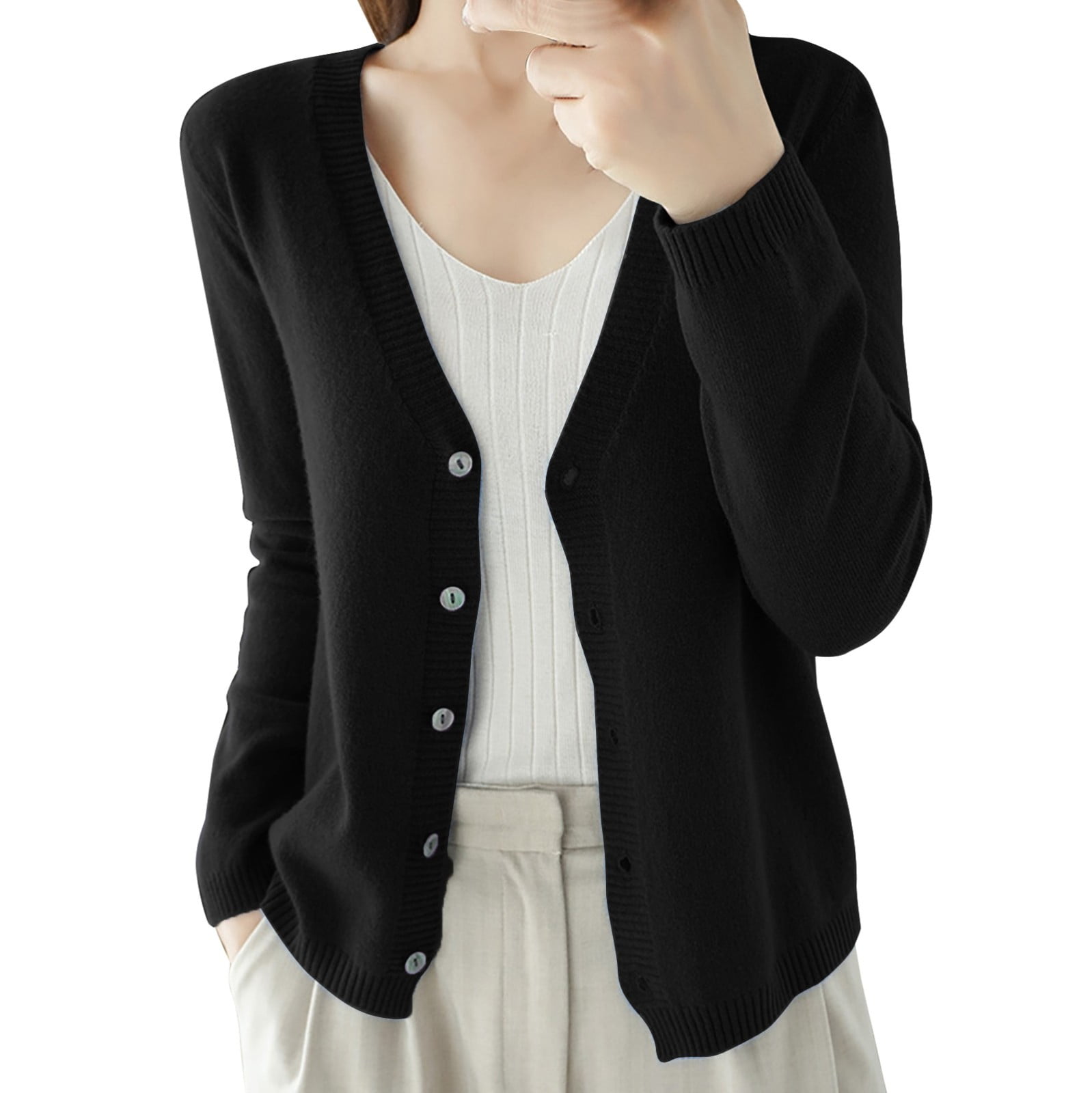 MITCOWBOY Cardigan Sweaters for Women, Women's Spring And MITCOWBOY Cardigan Sweaters for Women, Women's Spring And